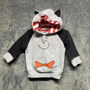 Dr Seuss hooded sweatshirt‎ size 18 months